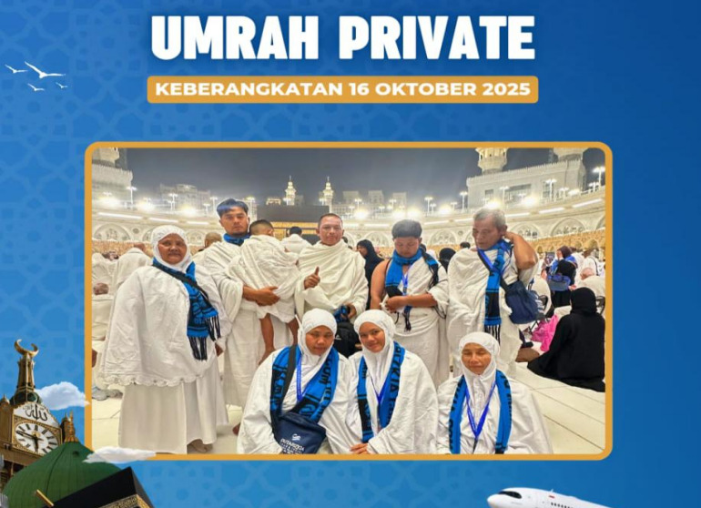 Kepulangan Jamaah Umrah Private Dutarizkia Tour & Travel Disambut Haru dan Bahagia