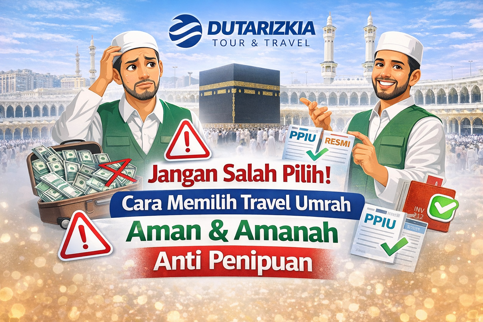 Cara Memilih Travel Umrah yang Aman, Amanah, dan Anti Penipuan